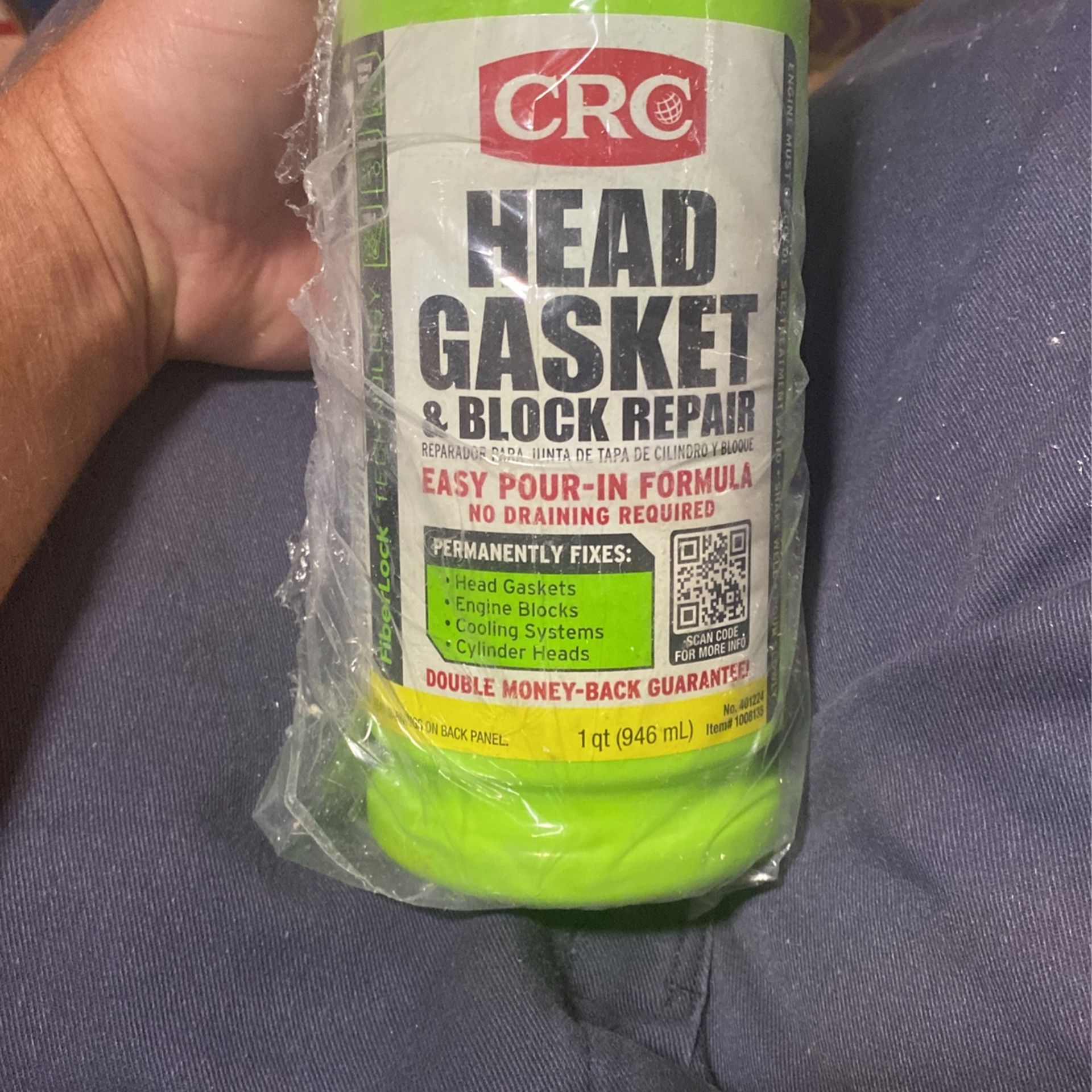 K&W 401224 FiberLock Head Gasket & Block Repair - 32 Fl Oz