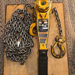 Harrington -X Lever Chain Hoist 3/4 Ton Thumbnail