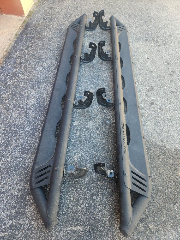 running boards chevy silverado 2500 