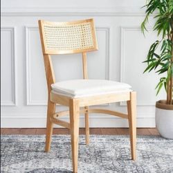 Cane Dining Chair "Galway" - (Natural Color)- by SAFAVIEH (Brand New)