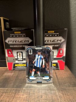 Lionel Messi world cup 2026 soccer trading card