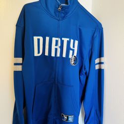 Dallas Mavs Medium Zip-Up