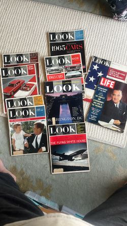 Vintage 1960’s Historical Magazines- All