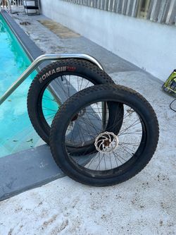 Tires and rims.
