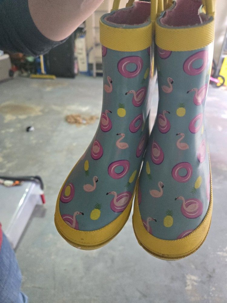 Girl Toddler Rain Boots 