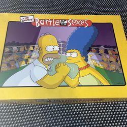 BATTLE OF THE SEXES BOARD GAME - THE SIMPSONS EDITION
