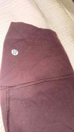 Lululemon Leggings Dark Burgundy