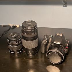 Canon Sl2 with lenses