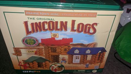 Lincoln Logs Prairie Town Mine 122-Piece Building Set