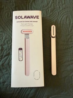 Solawave Advanced Skincare Wand with Red Light Therapy
