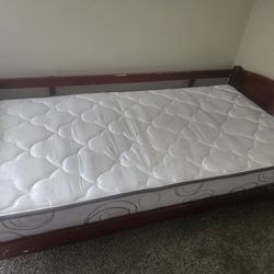 Move Out SALE !!!!2 Seperate complete Twin Beds Bed Frames ALONE For Sale - Move out SALE