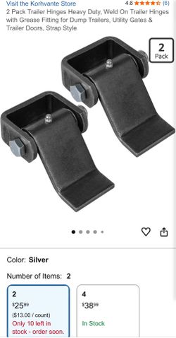 Trailer door hinges