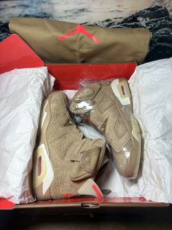 Air Jordan 6 Retro X Travis Scott British Khaki 2021