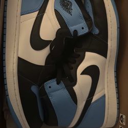 Unc Toe Jordan 1 Size 10 Worn Once