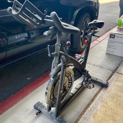 Schwinn indoor spin bike.