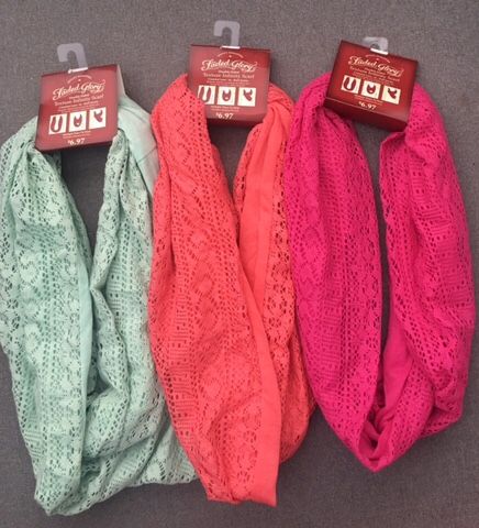 Infinity scarfs