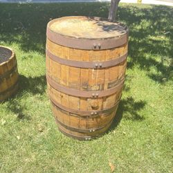 36” Empty Whiskey  Barrel 