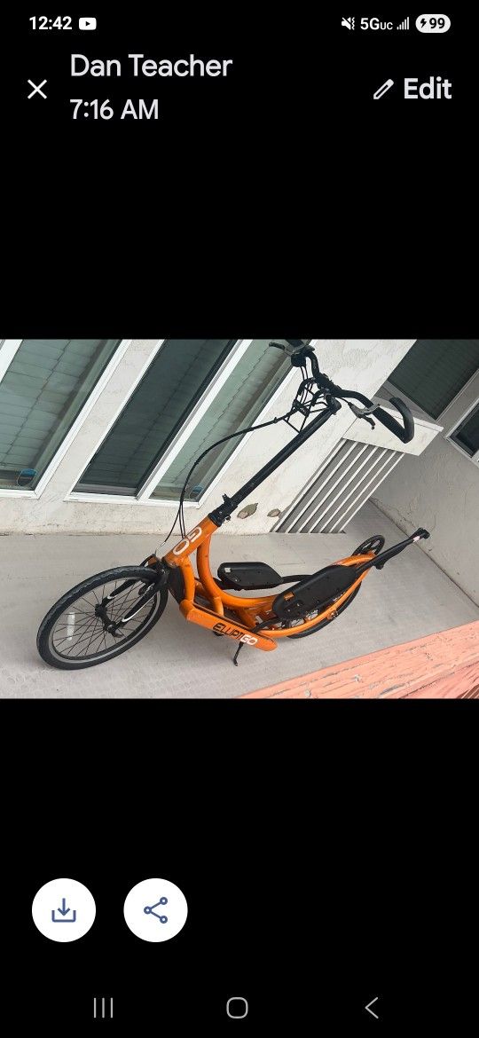 ELLIPT/ GO BIKE 8 C