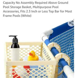 Pool Side Storage Basket