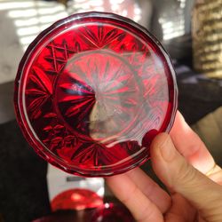 8 Crystal coasters