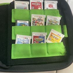 Nintendo 3Ds En Muy Buen Estado Con 12 Juegos Incluidos 