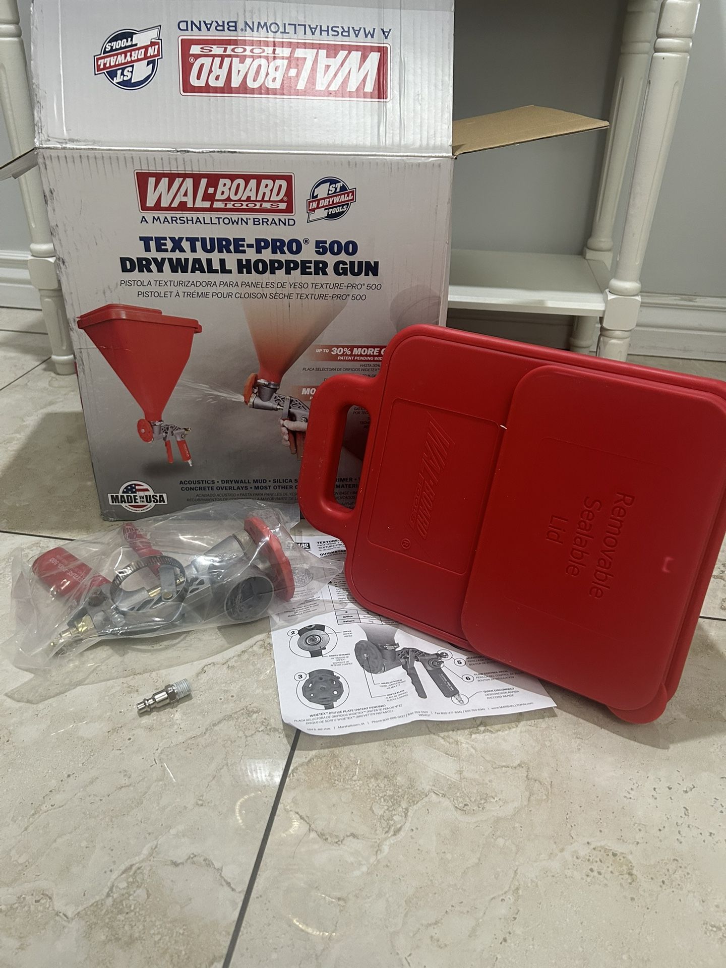 WAL-BOARD TOOLS Texture Pro 500 1.75 gal. Hopper Gun Sprayer