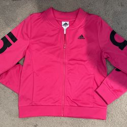 Adidas Girls Zip Up Jacket