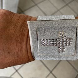 Antique Crystal Wrap Bracelet