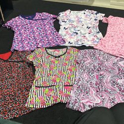 Scrub tops $5 each