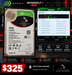 Seagate IronWolf+ 10TB NAS Hard Drive