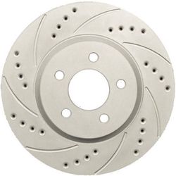 4 Slotted Disc Brake Rotor (NEW)