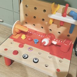 Wooden Tools Bench Toy 