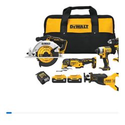 Brand new Dewalt power tool kit paid 500 willing to sell for 400 you save $100 on this
