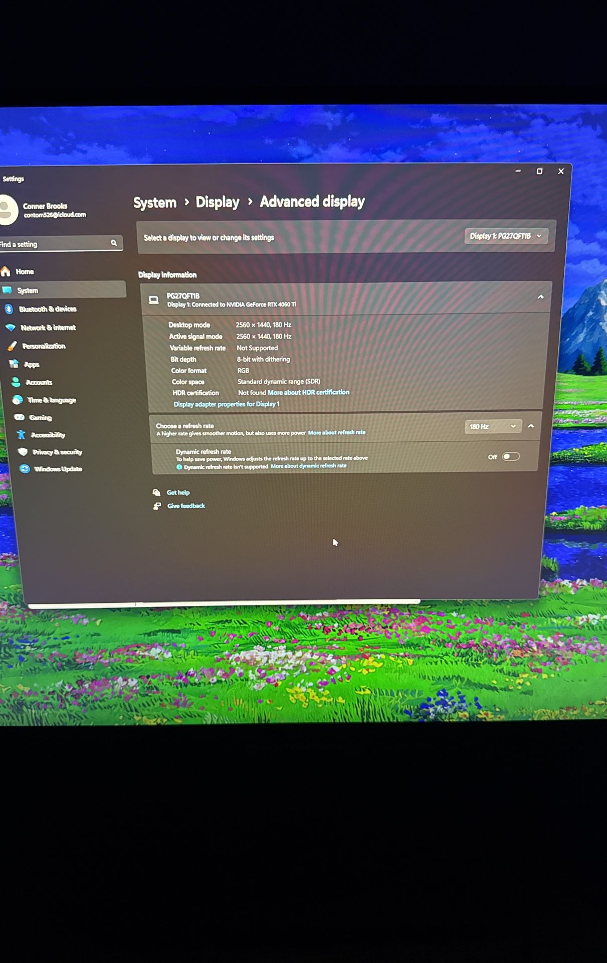 Phantom Gaming monitor