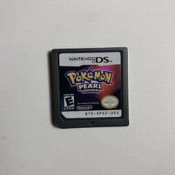 Pokemon Gameboy DS Game Pearl Version