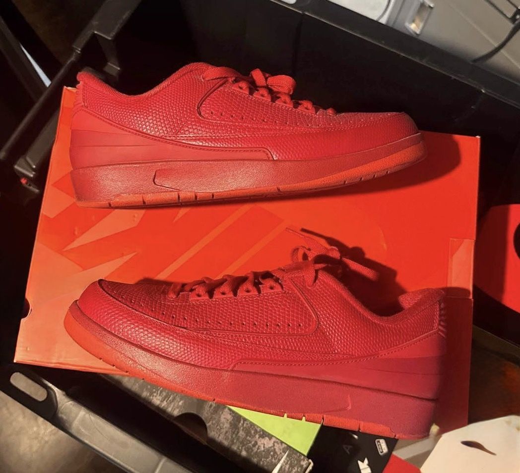 Jordan 2 Low “Gym Red”