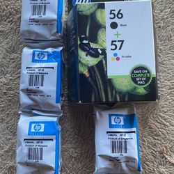HP 56/57 Black / Color Ink Cartridges (6)