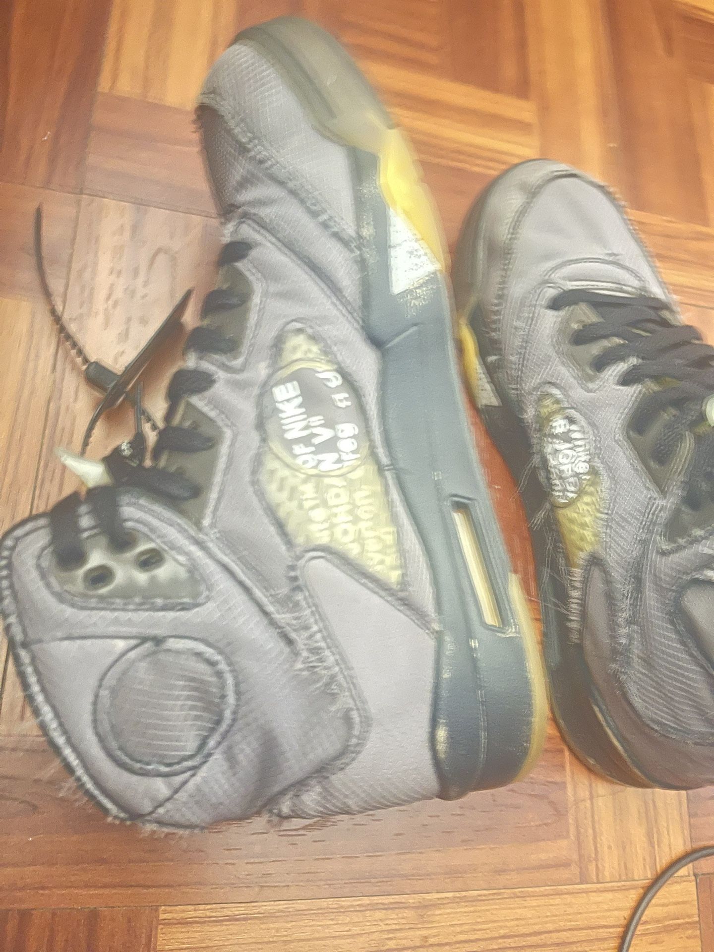 Off-White x Air Jordan 5 Retro SP 'Muslin'