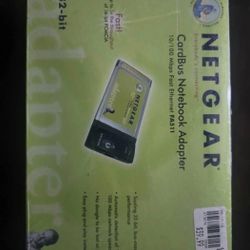 NETGEAR FA511 CardBus LAN Adapter 10/100 Mbps Fast Ethernet RJ-45 Notebook