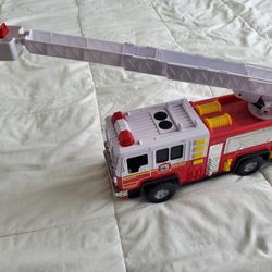 Kids Firetruck Toy Sound And Moving Parts