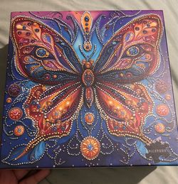 Beautiful butterfly puzzle