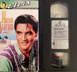 HARLUM SCARUM (VHS-1965) Elvis Presley!