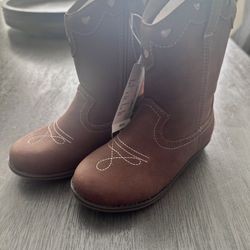 New Brown Cowboy Girl Boots