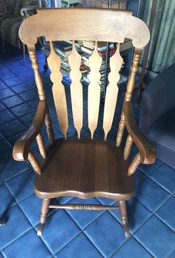 Wooden Rocking Chair