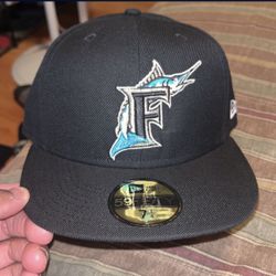 Florida Marlins Fitted Hat