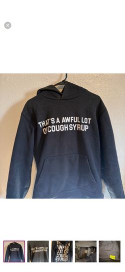 cough syrup hoodie
