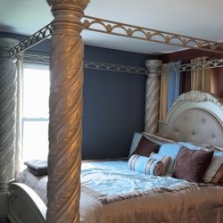 King Size Canopy Bedroom Set