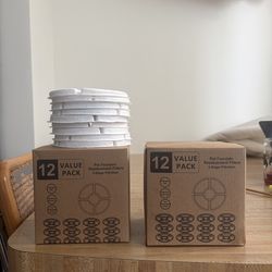 Cat water fountain filters for round fountain