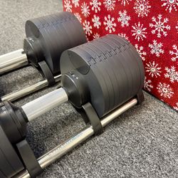 80Ib Adjustable Dumbbells🔥 Black Friday Sale 