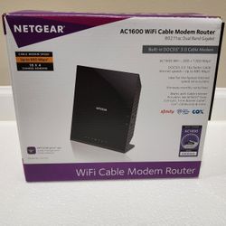 Netgear AC 1600 Wifi Cable Modem Router